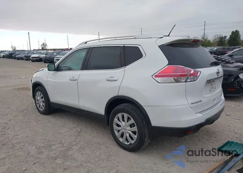 2016 Nissan Rogue S из США, поврежденный, VIN KNMAT2MT5GP627726